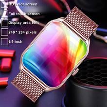 New Smart Watch, 1.90 Inch Large Full Touch Screen, Suitable For Men Women | Wireless Calls/Sms/Multiple Sports Modes/Remote Camera Control/Music Contro/Fitness Tracker, Compatible With Iphone And Android - 查看 2