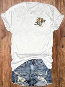 Women T-Shirts - White - View 2
