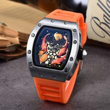 High-End Factory Supply Of Men's Richard Brand Three-Hand Quartz Watches For Foreign Trade And Cross-Border E-Commerce, Featuring A Fashionable Koi Fish Motif And Rasah Design - 5 - View 8