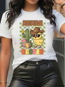 Women T-Shirts - White - View 6