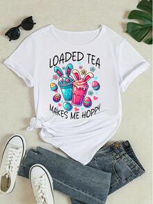 Women T-Shirts - White - View 4