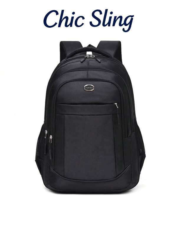 SHILAN Large-Capacity Sports Backpack, Water-Resistant And Wear-Resistant Fabric, Multi-Compartment Storage, Suitable For Commuting, School And Travel