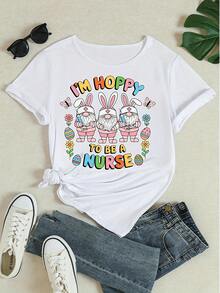 Women T-Shirts - White - View 4