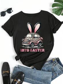 Women T-Shirts - Black - View 5
