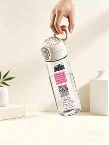 56 Piezas Pegatinas con Frases Motivadoras – "Detrás de Cada Persona Fuerte Hay Una Historia" En Múltiples Tipografías, Adhesivo Impermeable Para Diario, Funda de Teléfono, Portátil, Botella de Agua, Diario Decoración DIY, Suministros de Scrapbook, Accesorios de Escritorio, Suministros Escolares - Multicolor - Ver 6
