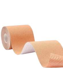 Elastic Chest Tape, Prevents Chest Bulge, Lifts And Firms Chest, Invisible Design - Suitable For Women's Lingerie And Underwear Accessories - Apricot - View 5