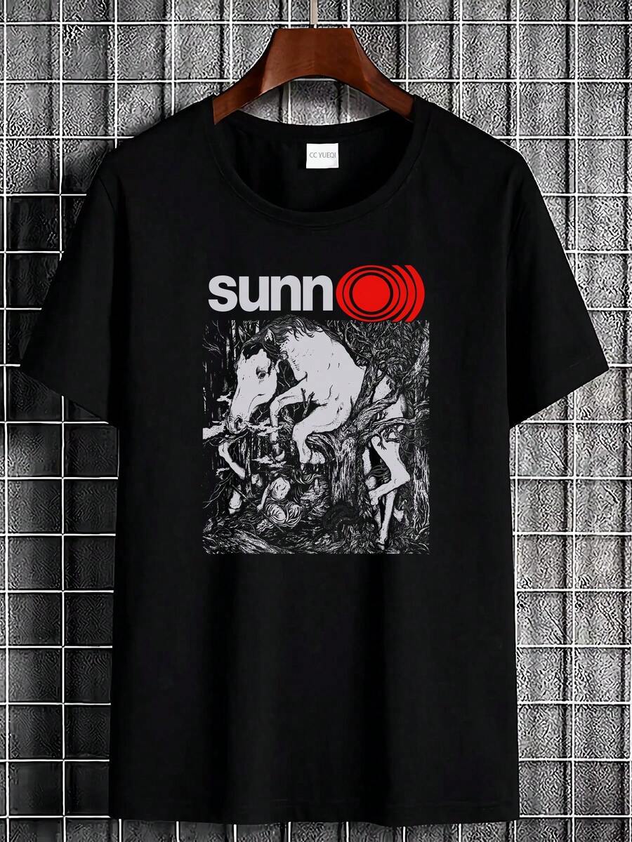 Men Outdoor Tees & Tanks - Black - View 1