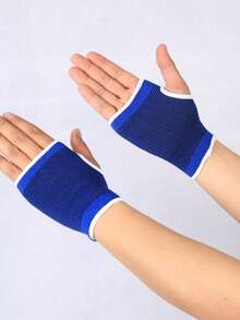 Breathable Fitness Palm Protector Sleeve, Elastic Fit For High-Intensity Sports Boxing Gear, Golf, Tennis, Baseball, Running, Football, Basketball, Climbing, Cycling Elbow Sleeve, Fitness Sports Protective Gear - Multicolor - View 6