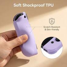 Matte Solid Color Split TPU Protective Case For Switch 2, Detachable Soft Touch Joy Con Cover, Anti-Fingerprint Shockproof Console Shell, Anti-Scratch Anti-Drop Full Protection Game Shell, Multi-Color Optional Switch 2 Gaming Accessories - View 7