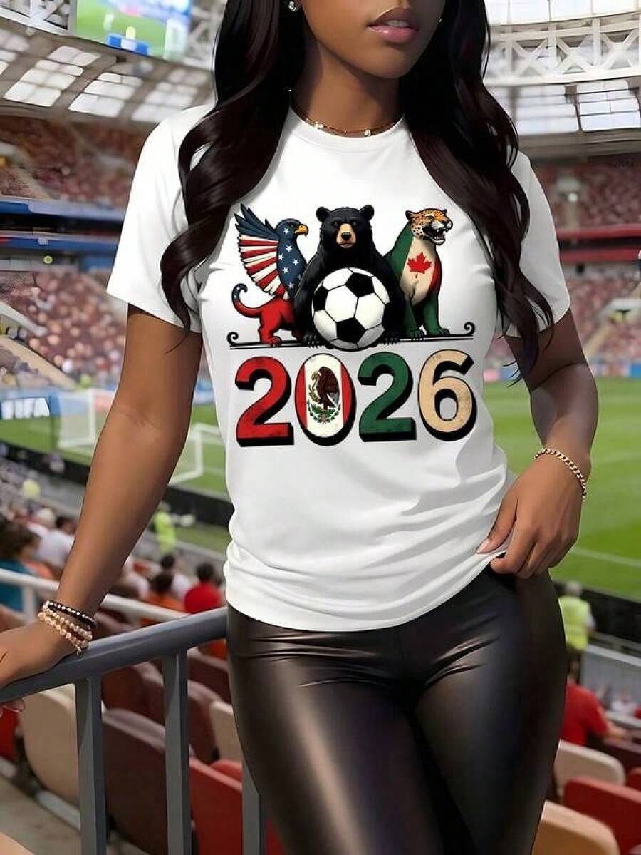 Women Sports Tees & Tanks - White - View 1