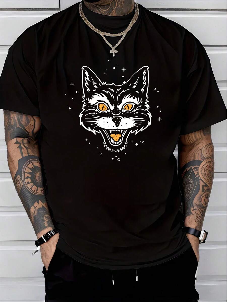 Men T-Shirts - Black - View 1
