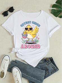 Women T-Shirts - White - View 4