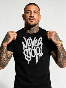 Men T-Shirts - Black - View 1