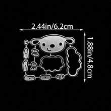 Recortes de Animais Pequenos para Cartões, Recortes para Scrapbook, Moldes para Cartões, Recortes de Metal em Formato de Folha de Lótus, Recortes para Cartões de Saudação, Modelos de Relevo, Decoração DIY para Scrapbook e Cartões de Bênção - Faça você mesmo diversos animais pequenos - Visão 12