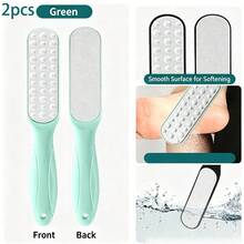 1/2/6pcs, Stainless Steel Foot File Double Sided Callus Remover For Dead Skin Professional Pedicure Tools Callous Scraper - Foot Scrubber - View 20