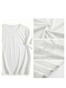 1 Piece Women's Graphic T-Shirt With "If You're In A Bad Mood, Please Go Back To The Beach" Print, 100% Cotton, Double-Sided Print, Casual Summer Style, Plus Size. | Clothing - 黃色 - 查看 9