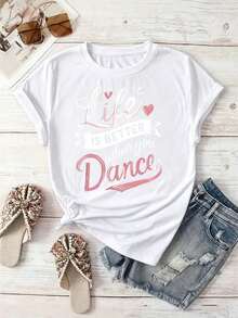 Women T-Shirts - White - View 1