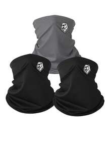 1pc/2pcs Unisex Balaclava Face Mask, Solid Color/Camouflage, Suitable For Outdoor Activities Like Hiking, Fishing, Sun Protection - Multicolor - View 13