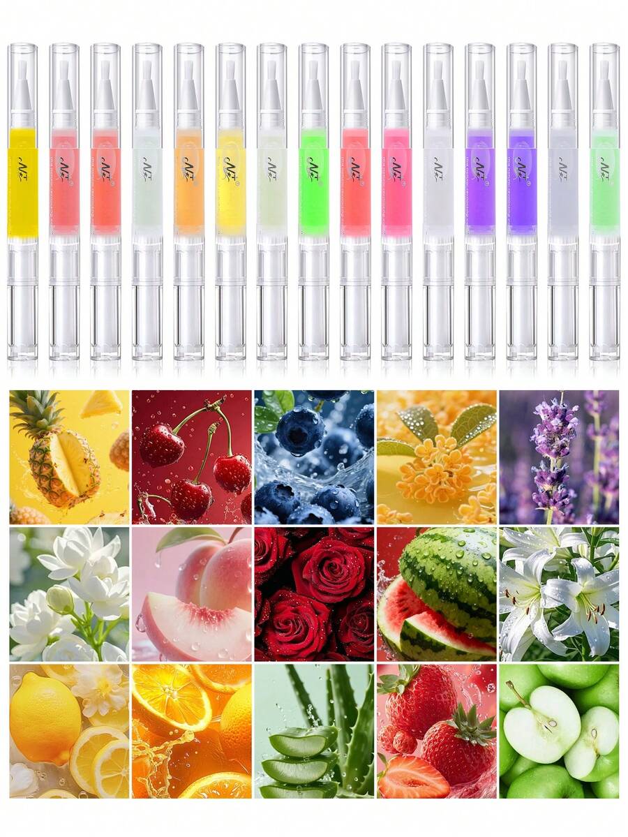 1/5/10/15pcs 2ML Cuticle Nutrition Oil Pen Set, Nail Strengthener And Dead Skin Removal Tool, Enhances Nail Health And Shine, Manicure Supplies - CUTICLE OIL - View 1