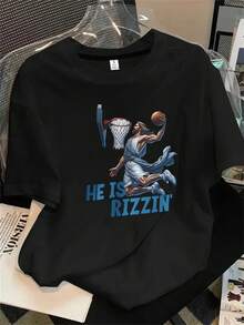 Halloween Graphic T-Shirt - Black - View 1