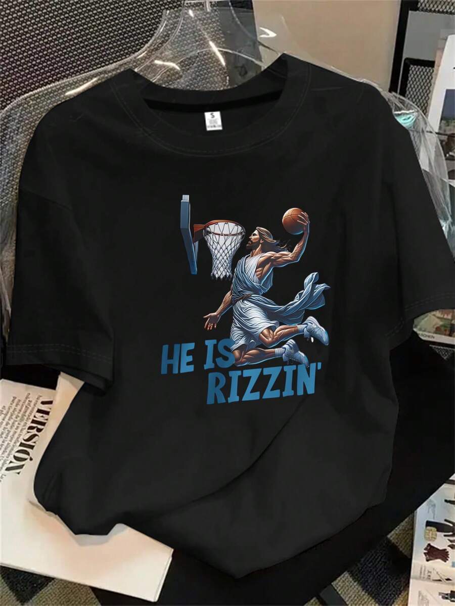 Halloween Graphic T-Shirt - Black - View 1