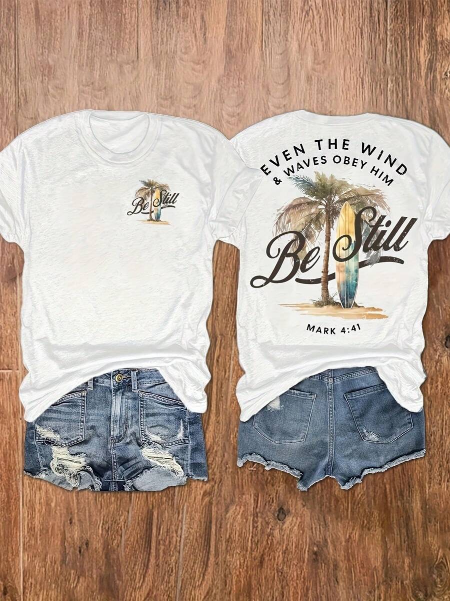 Women T-Shirts - White - View 1