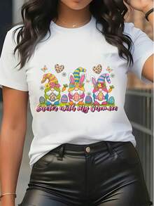 Women T-Shirts - White - View 6