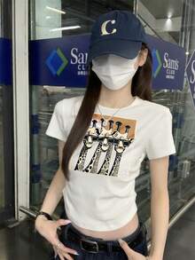 Women T-Shirts - White - View 3