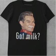 T-shirt Homelander de The Boys, Chemise Homelander, Vêtements T-shirts pour hommes et femmes, Vêtements d'été, Hauts d'été, grande taille S-3XL, Taille enfant, T-shirt assorti pour la famille - Noir - Voir 1