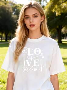 Women T-Shirts - White - View 6