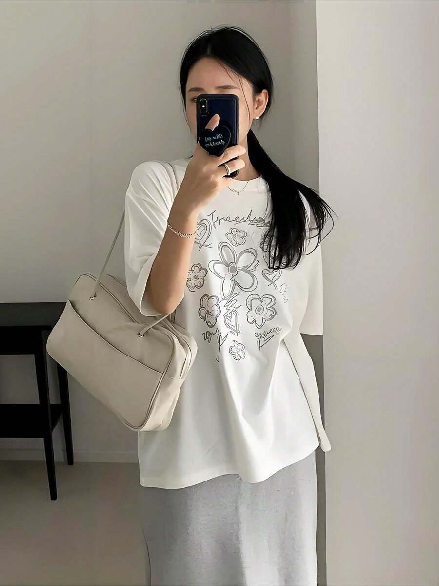 Kvinnor T-shirts - Vitt - Visa 1