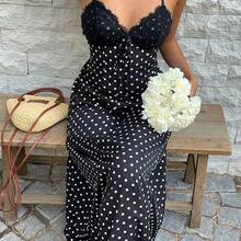 Women Long Dresses - Bordeaux - View 7