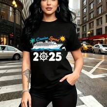 Camiseta de mujer con estampado floral vibrante y diseño artesanal mexicano - camiseta casual de cuello redondo, ajuste cómodo y suave, estilo bohemio y festivo - ideal para fiestas del Día de Muertos, reuniones familiares y regalo perfecto para mamá - Negro - Ver 11
