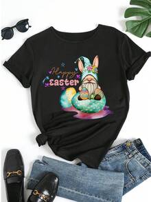 Women T-Shirts - Black - View 5