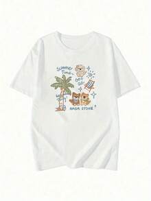 Women T-Shirts - White - View 1