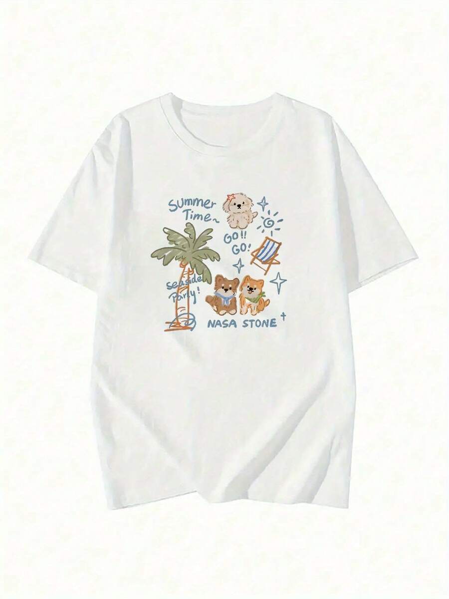 Women T-Shirts - White - View 1
