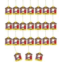 Christmas Nativity Manger Scene Ornament Craft Kit - Makes 24 - As Pic - View 7