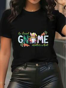 Women T-Shirts - Black - View 1
