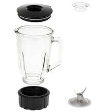 Adler Blender Countertop Jug Blender Smoothie Maker 1700W 1.5L Glass Jug 2 Speed Smoothie Ice Crush Pulse 4-Blade Stainless Steel Overheat Protection - EU E Type Plug(220-240V) - View 6