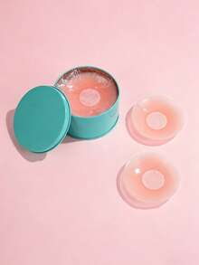 2/10pcs Reusable Invisible Nipple Covers, Seamless Non-Slip, Suitable For Various Occasions - Apricot - View 10
