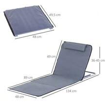 Tragetasche aus Stahl 134x48x36-45cm, robust & vielseitig einsetzbar für Transport - Voir 4