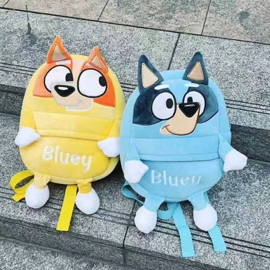1 cái/Balo Bluey Bingo Kawaii dễ thương, túi đeo vai hoạt hình trẻ em mầm non, túi đựng thẻ, túi đeo vai chó, hàng anime, quà tặng sinh nhật
