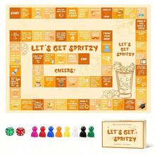 LET'S GET SPRITZY 成人派對桌遊，趣味挑戰與爆笑指令，2-8人團體娛樂，適合遊戲之夜、聚會、晚餐與社交場合的破冰遊戲，派對愛好者的理想禮物 - 彩色 - 查看 9