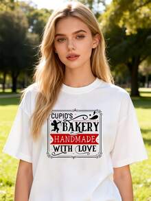 Women T-Shirts - White - View 6