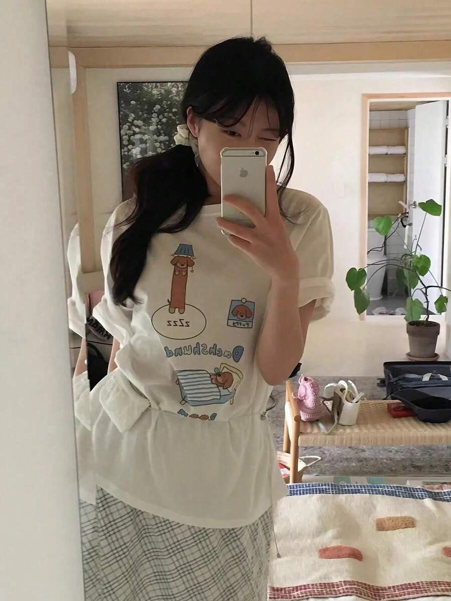 Women T-Shirts - White - View 1