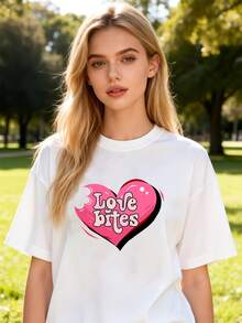 Women T-Shirts - White - View 6