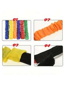 16 buah/12 buah/8 buah/6 buah/4 buah Tali Elastis Perekat Velcro, Ideal untuk Permainan Tim, Sempurna untuk Aktivitas "Lomba Lari Tiga Kaki", Cocok untuk Acara Kelompok, Latihan Membangun Tim, Pertemuan Keluarga, Olahraga Luar Ruangan, dan Pesta di Halaman Belakang - Satu ukuran cocok untuk semua. - View 10
