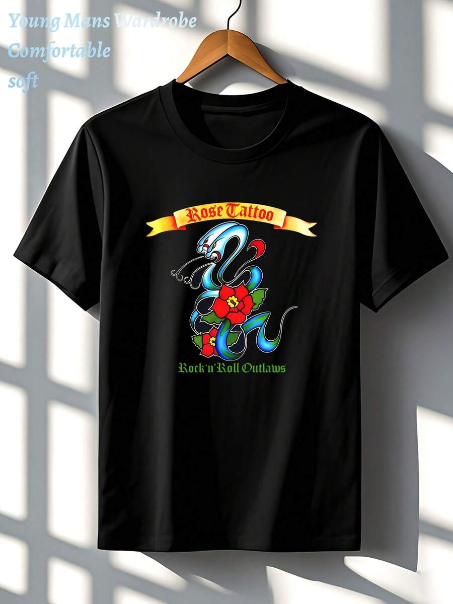 Men T-Shirts - Black - View 1