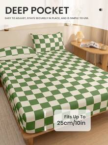 2/3pcs Bedding Set, Mattress Protector Set, Comfortable Home Textiles, Breathable Anti-Pilling Mattress Cover, Home Decor, Suitable For All Seasons, Machine Washable, Deep Pocket, Back To School - Multicolor - View 7