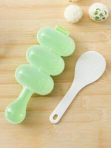 1pc Rice Ball Shaker, Rice Ball Mold, DIY Spherical Kitchen Tool, DIY Rice Ball Mold, Sushi Maker, Suitable For Bento Box, Home Kitchen Lunch Small Tool Shaker, Food Decor, DIY Lunch Making Mold, With Mini Rice Spoon - View 13